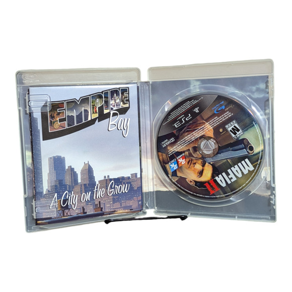 Mafia II 2 PS3 (PlayStation 3, 2010) Complete CIB w/ Map, Tested - Picture 4 of 8